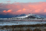 Antelope Island Winter Sunset - Great Salt Lake, Utah Antelope Island Winter Sunset - Great Salt Lake, Utah