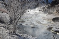 Rime Ice Landscape with Steaming River Limited Edition 1 of 10 - Rime Ice Landscape with Steaming River - Middle of Nowhere